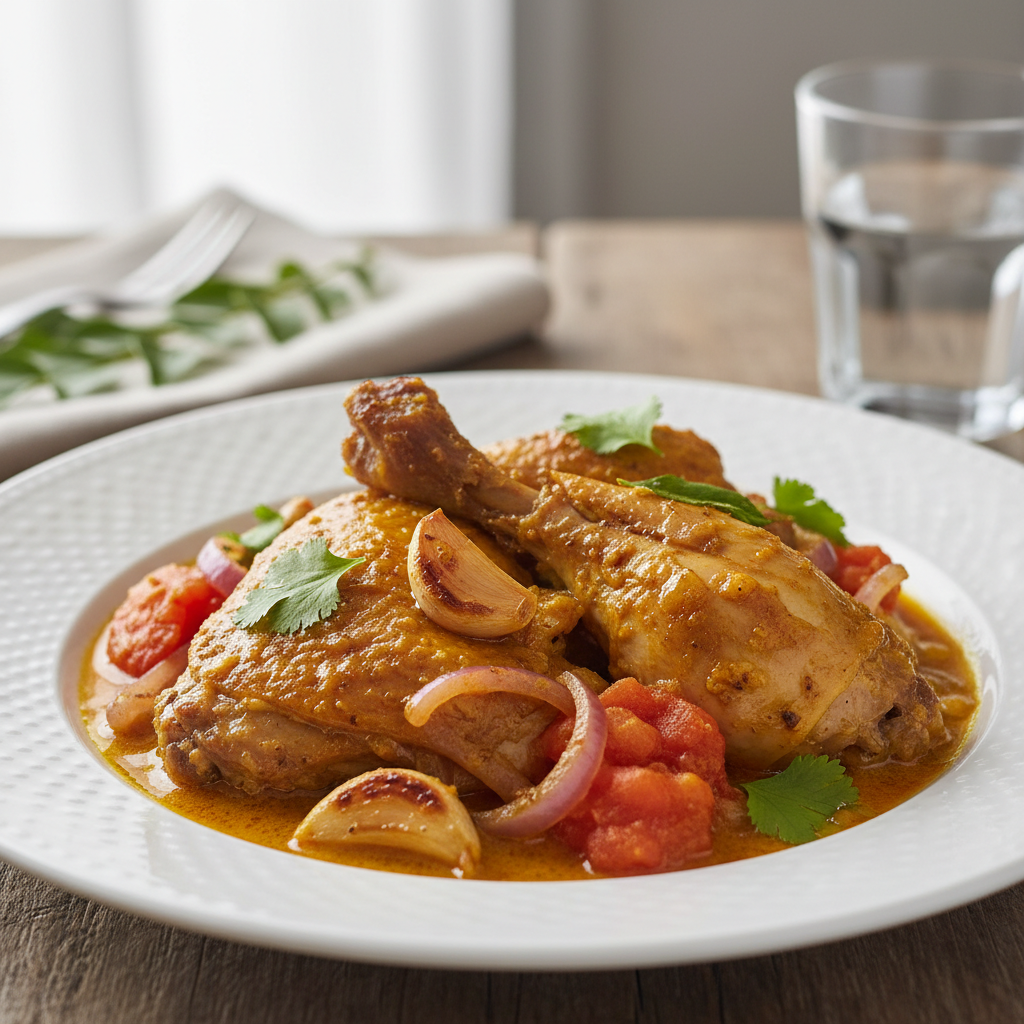 Coq massalé