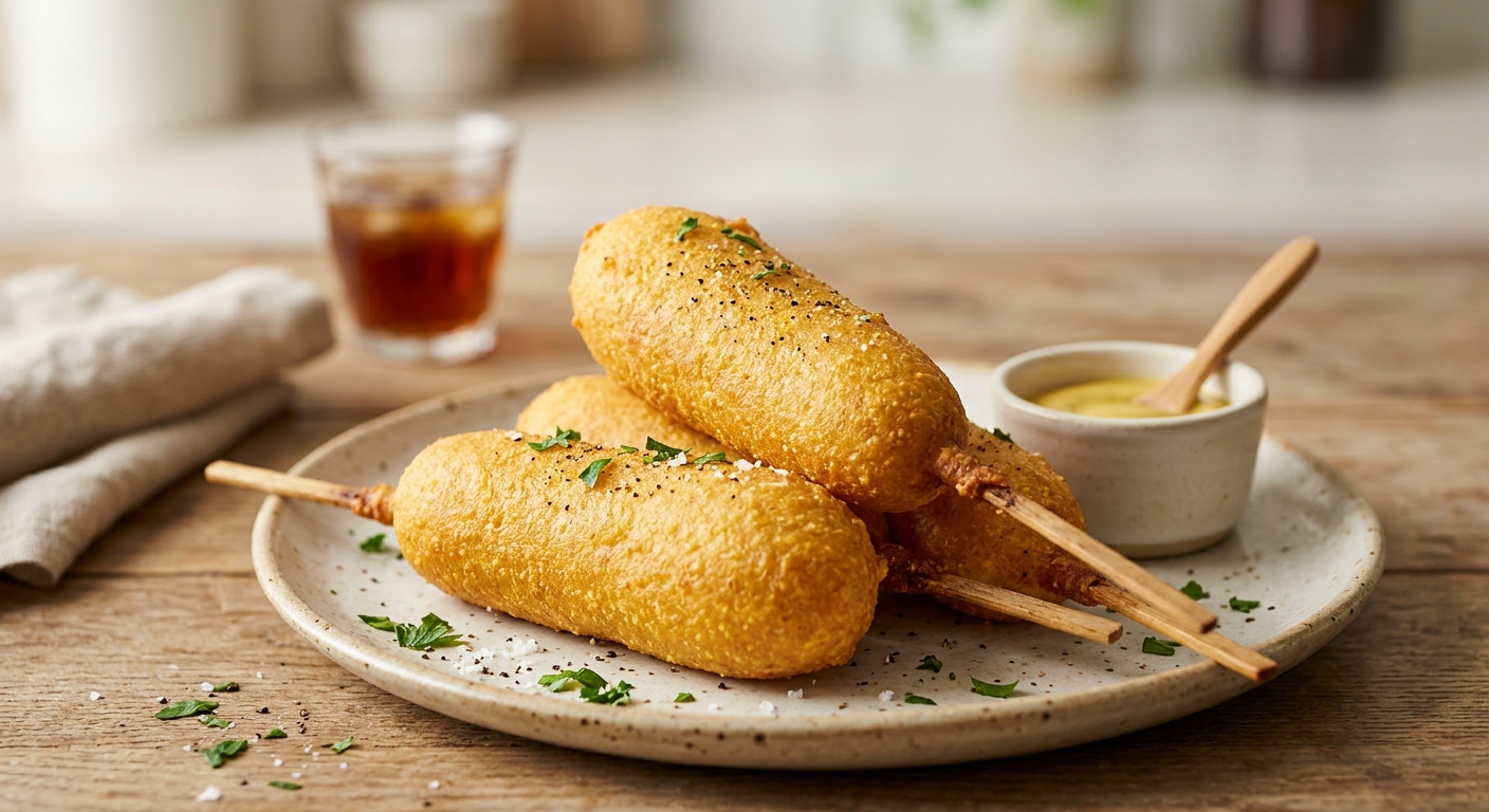 Corn dog en 20 min