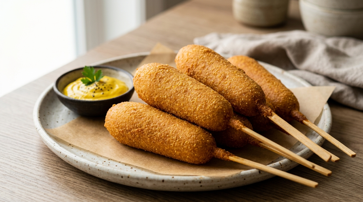 Corn dogs / pogos