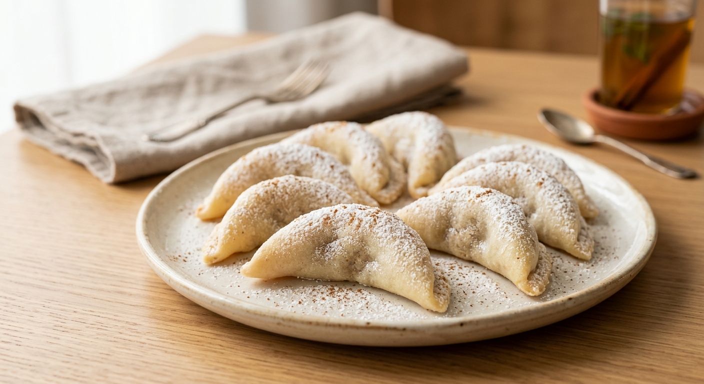 Cornes de gazelle aux amandes et cannelle