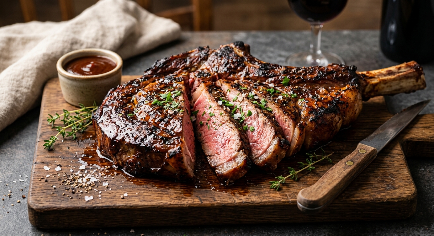 Côte de boeuf barbecue