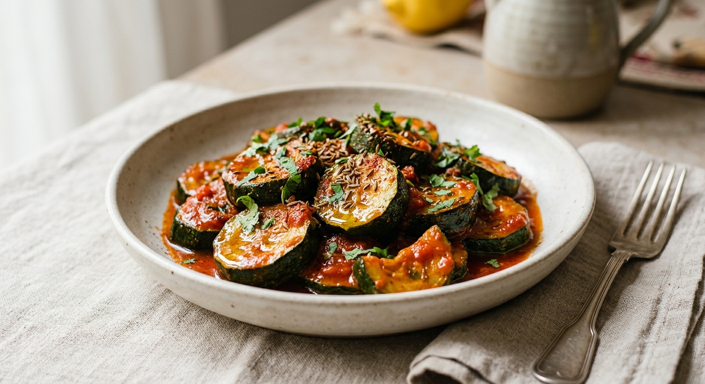 Courgettes à la marocaine