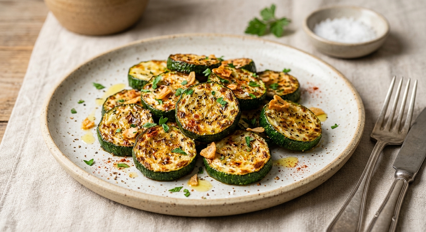 Courgettes à l'air fryer, la recette facile