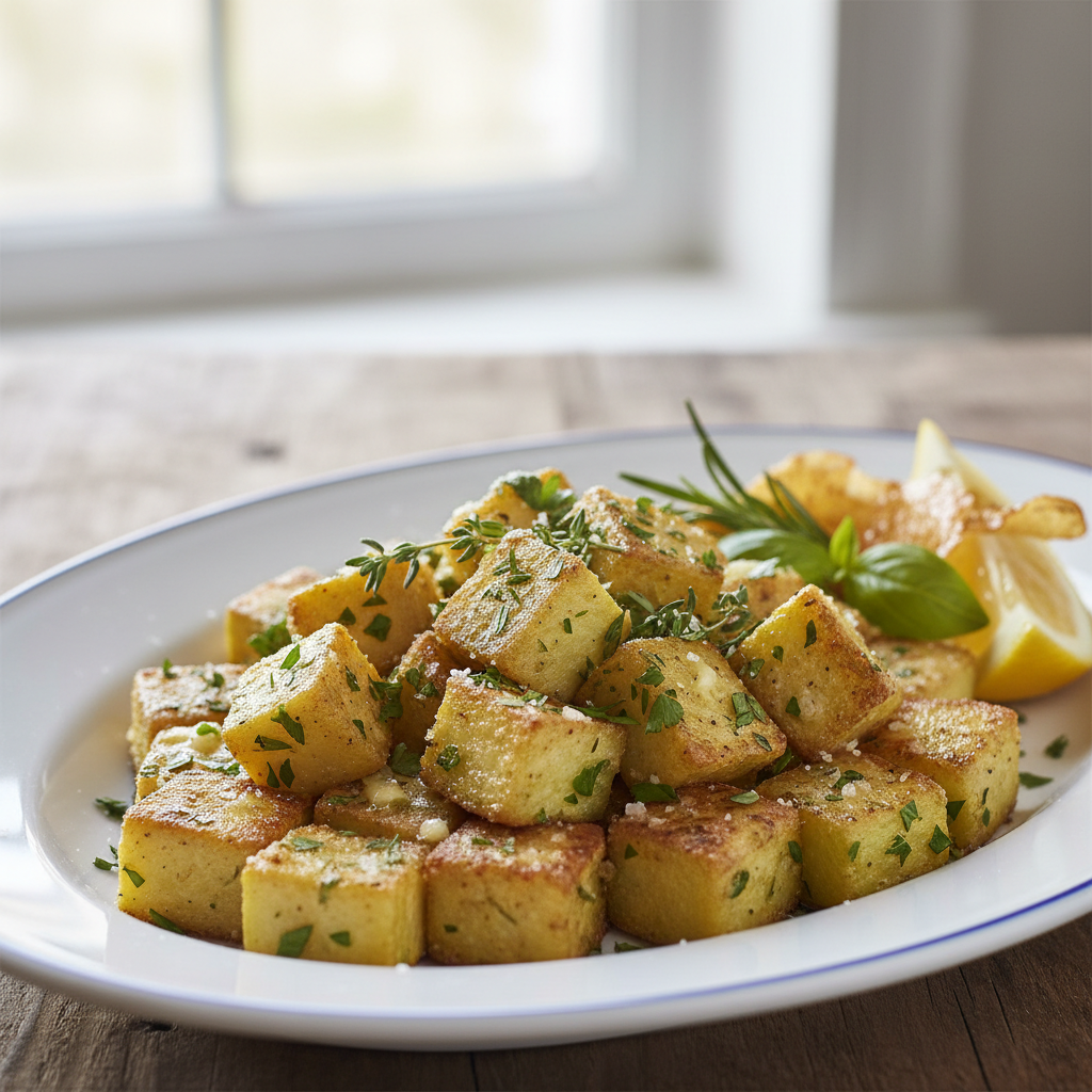Courgettes aux herbes