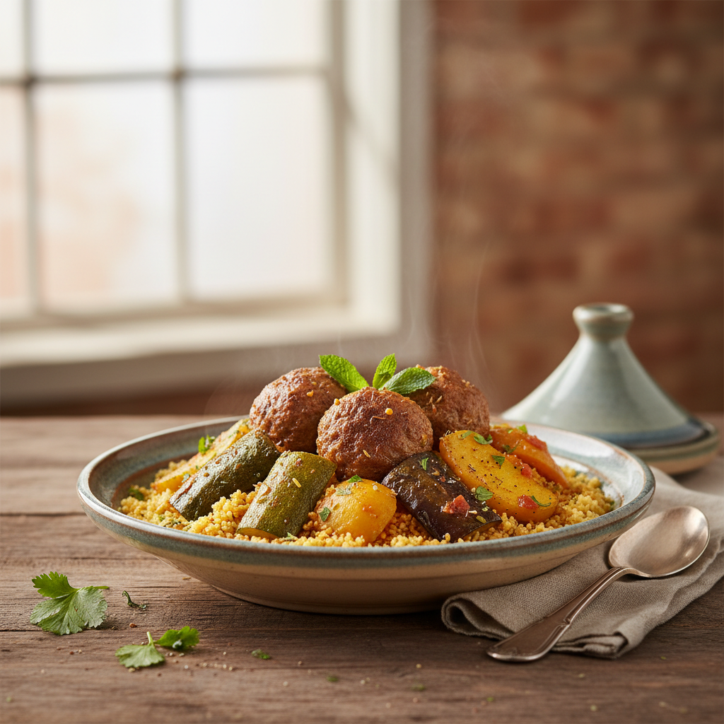 Couscous aux boulettes