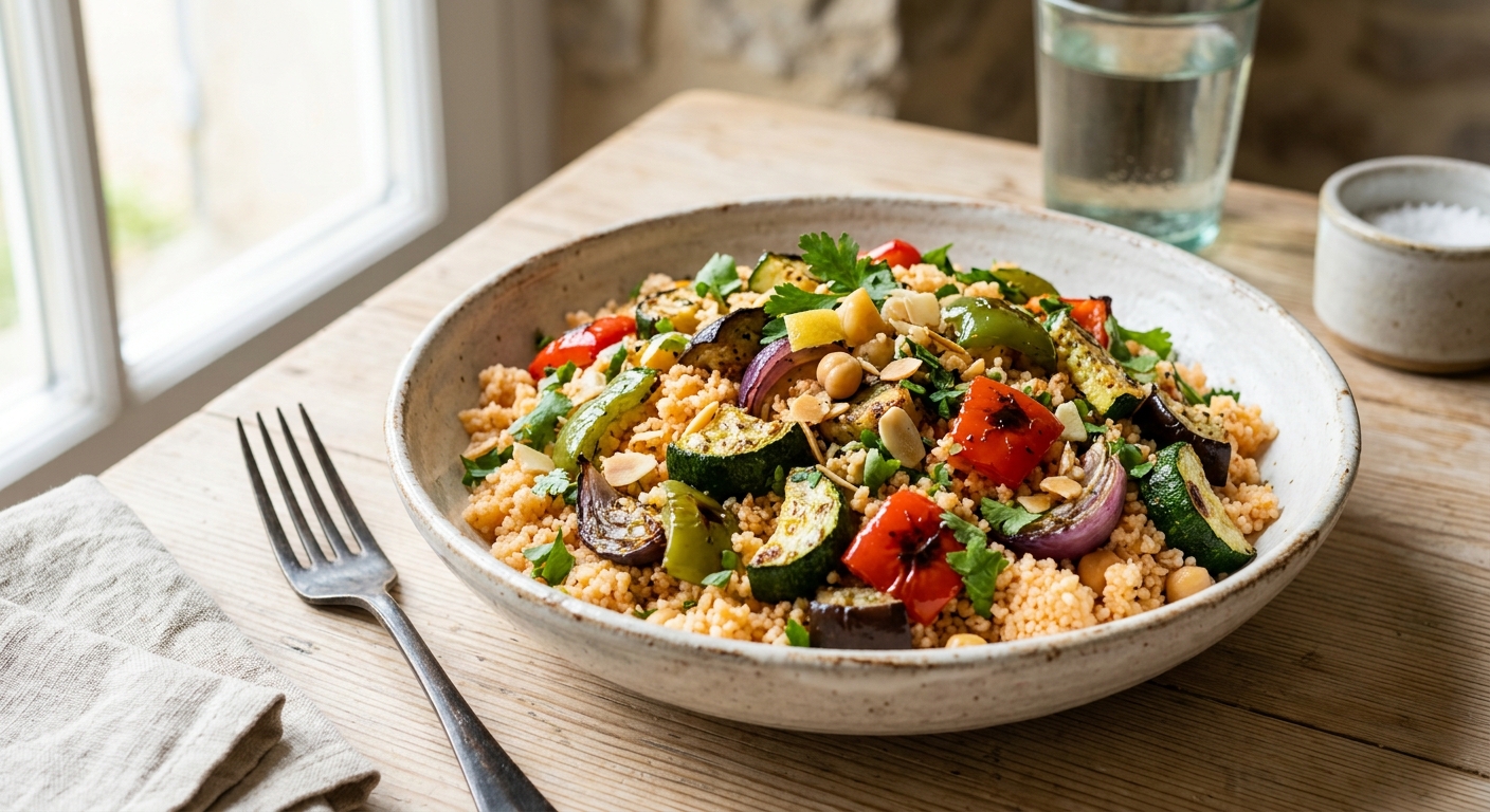 Couscous aux légumes grillés