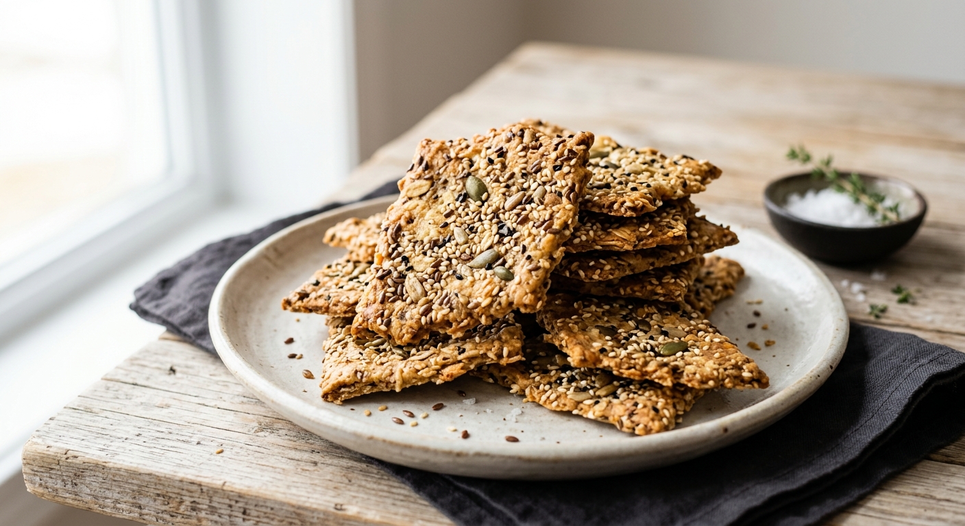 Crackers aux graines