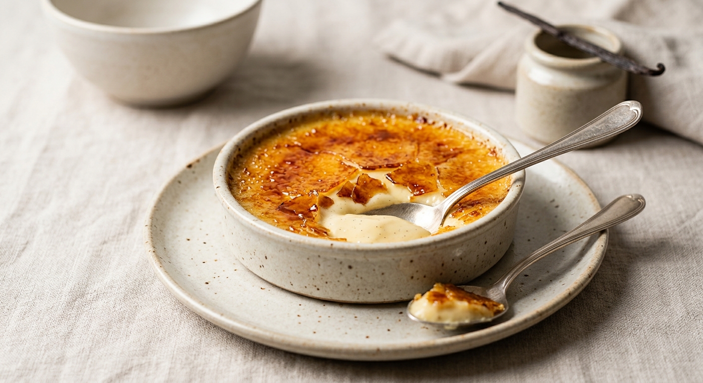 Crème brûlée facile
