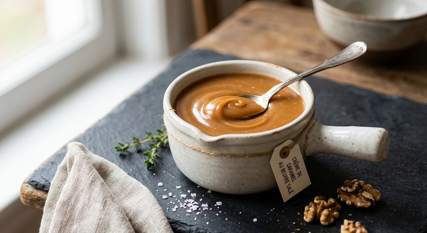Crème de caramel au beurre salé