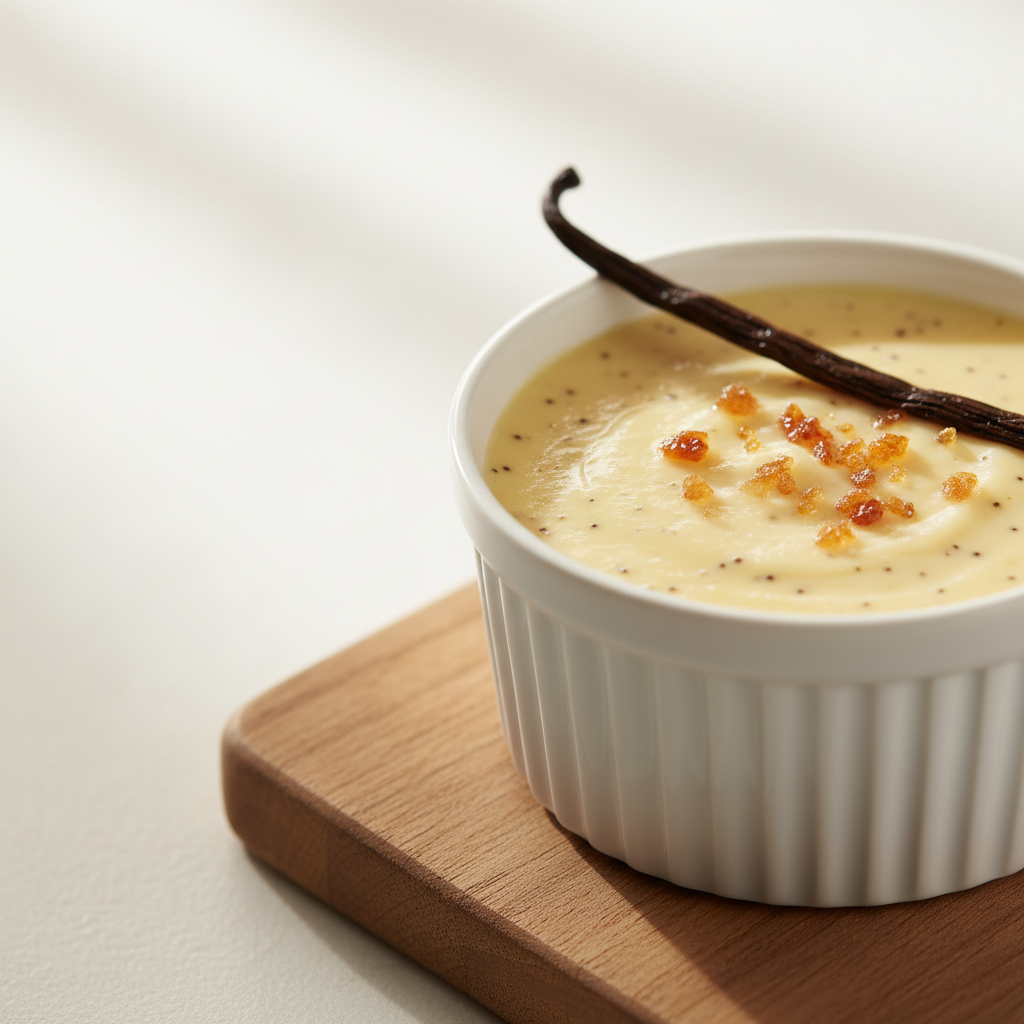 Crème dessert à la vanille bourbon