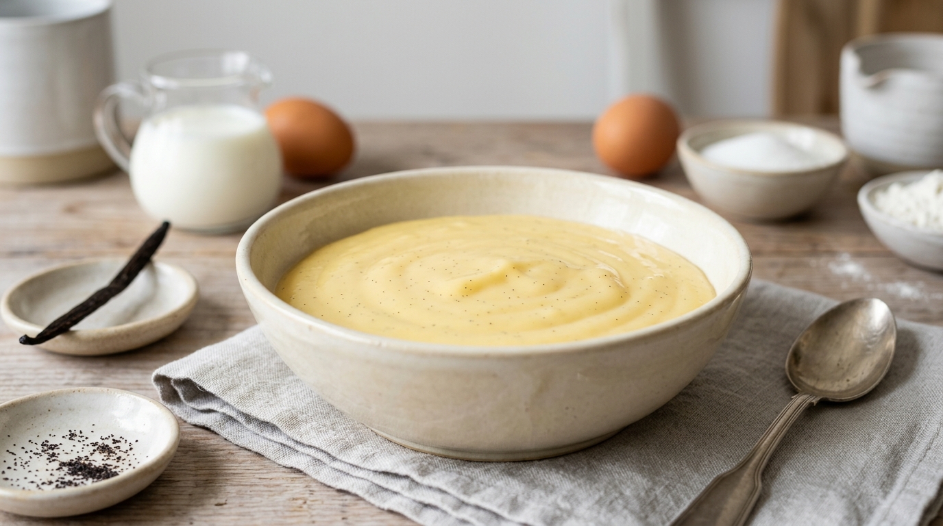 Crème pâtissière classique