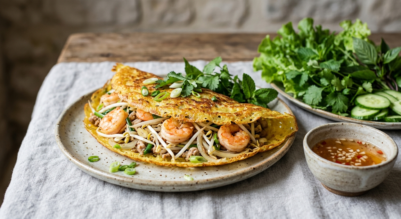 Crêpe Vietnamienne (Banh Xeo)