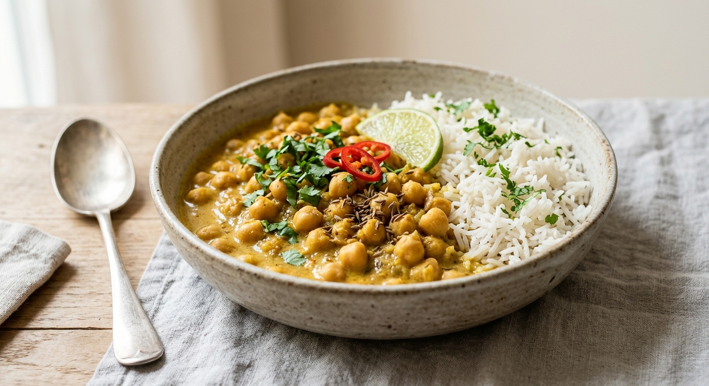 Curry de pois chiches
