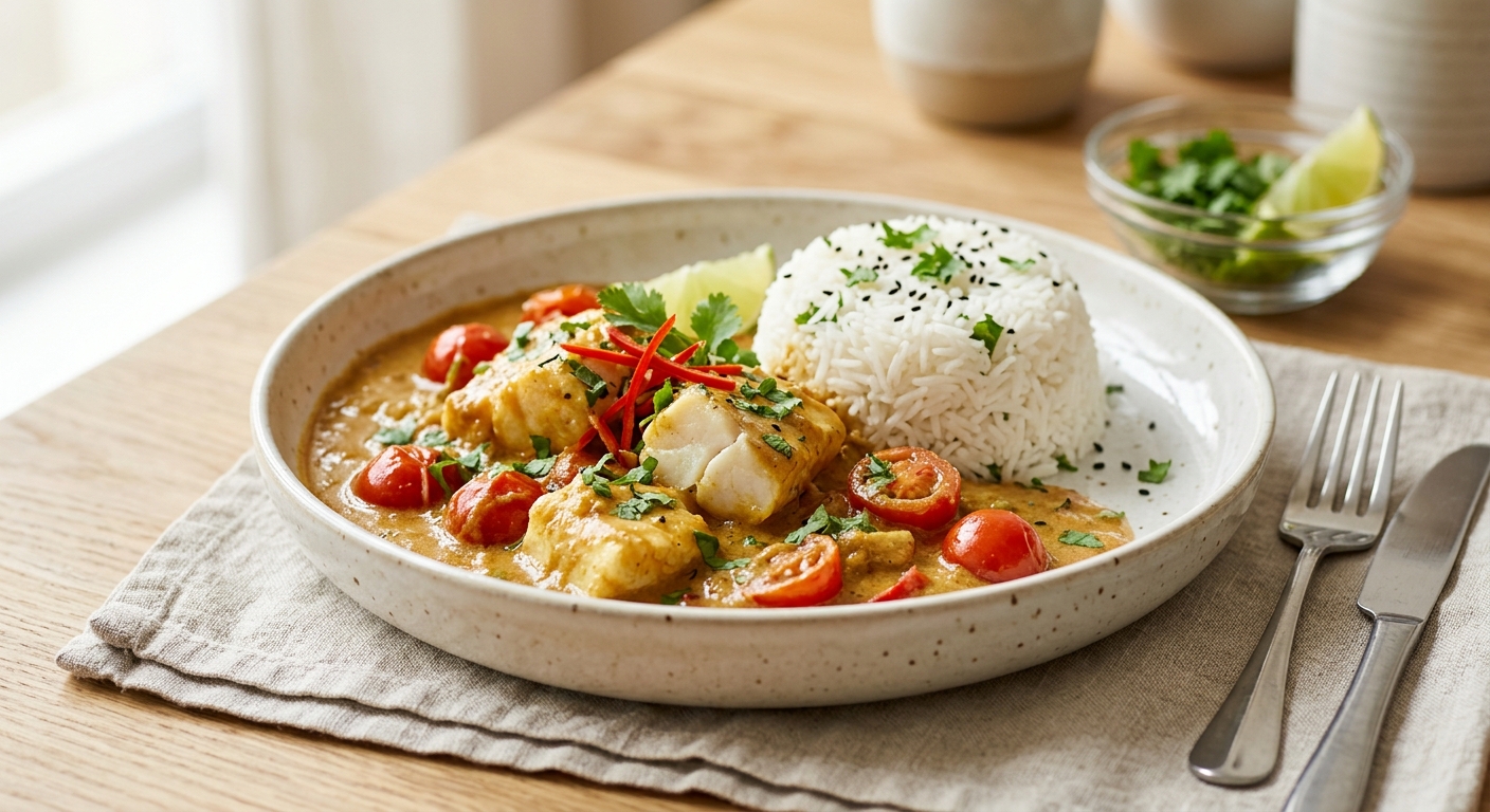 Curry de poisson