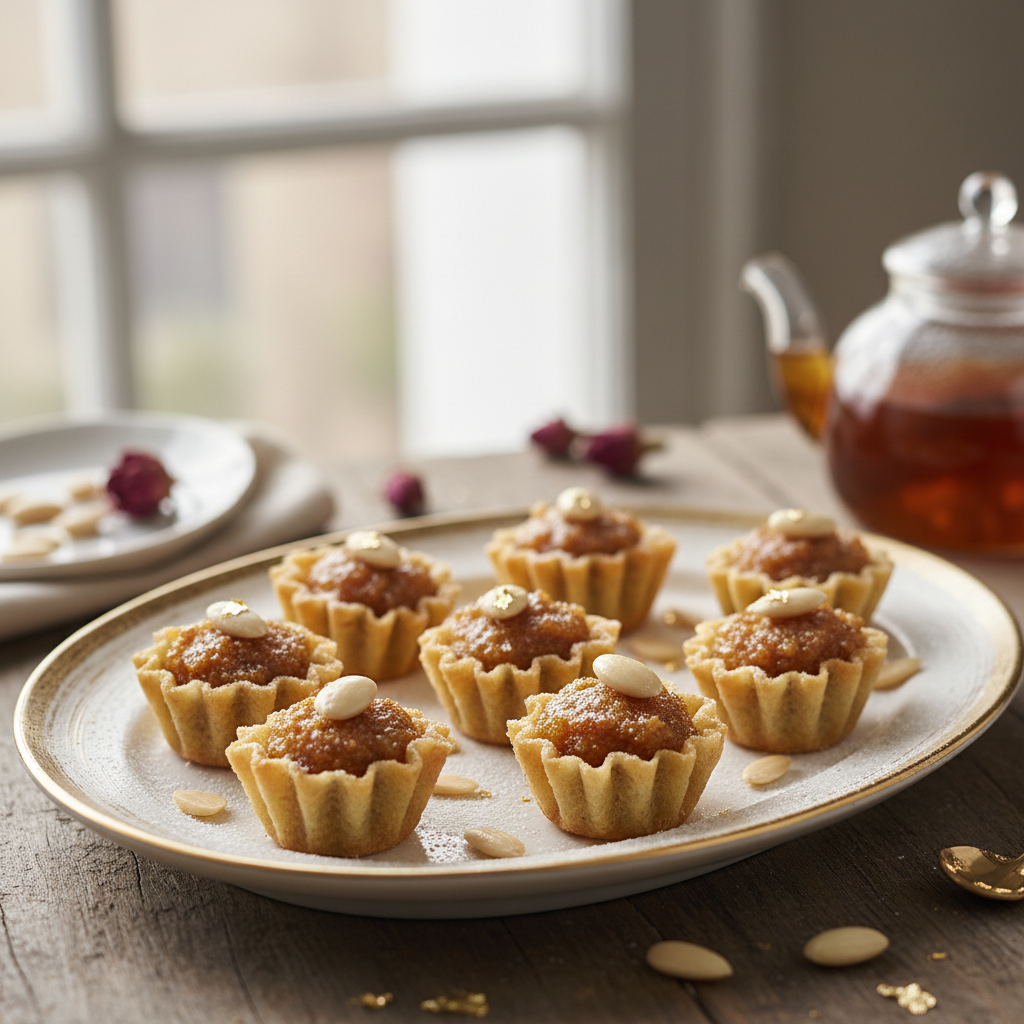 Dziriettes, petits paniers aux amandes