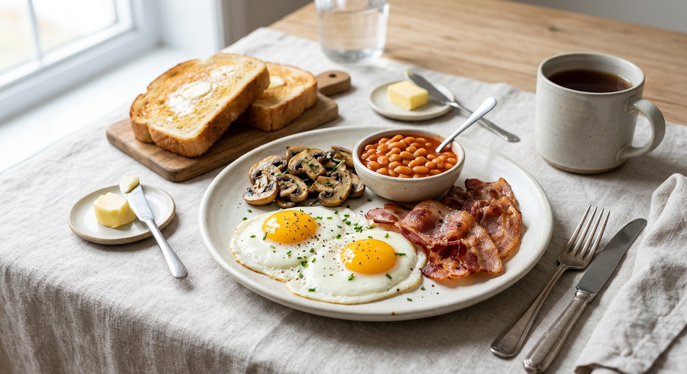 English Breakfast - Petit déjeuner anglais