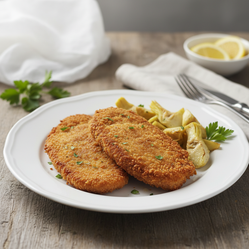 Escalope panée à la milanaise