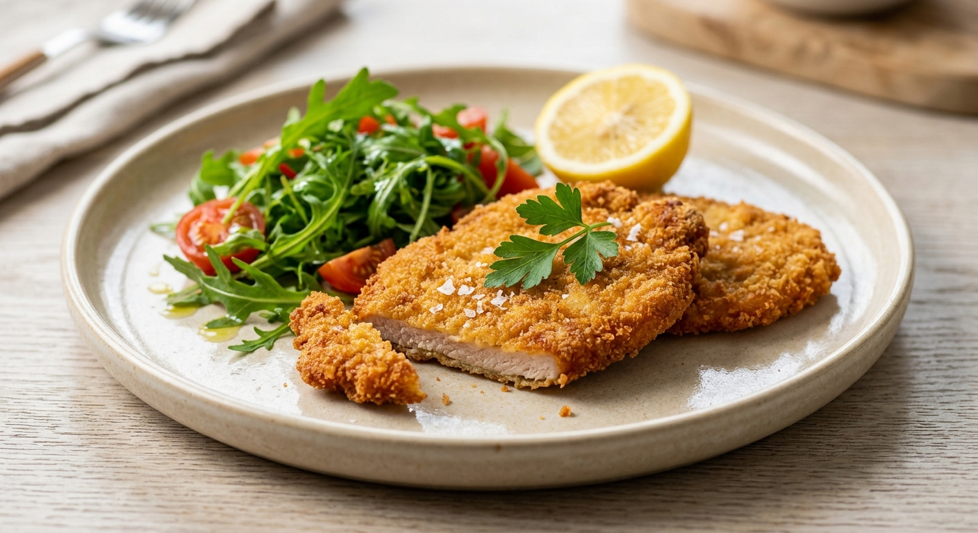 Escalopes de veau panées à la milanaise