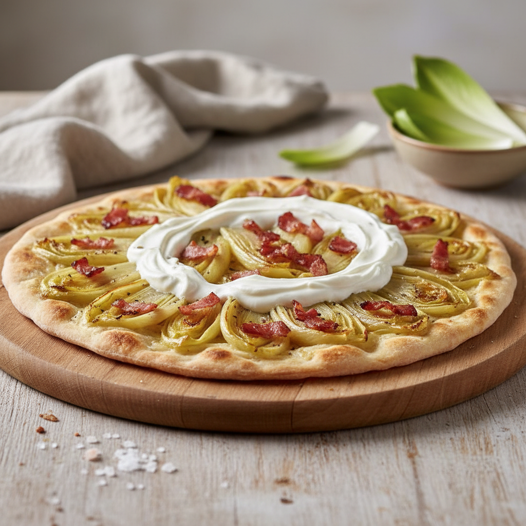 Flammekueche aux endives