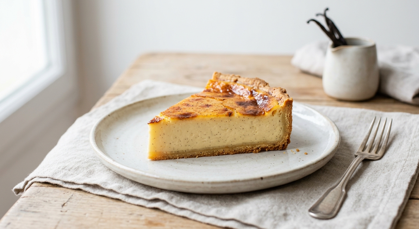 Flan pâtissier à la vanille