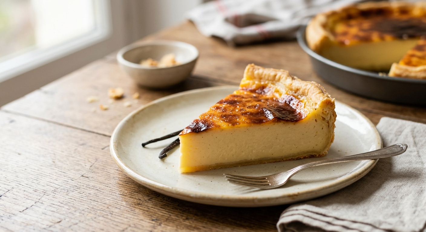 Flan pâtissier traditionnel (ou flan parisien)