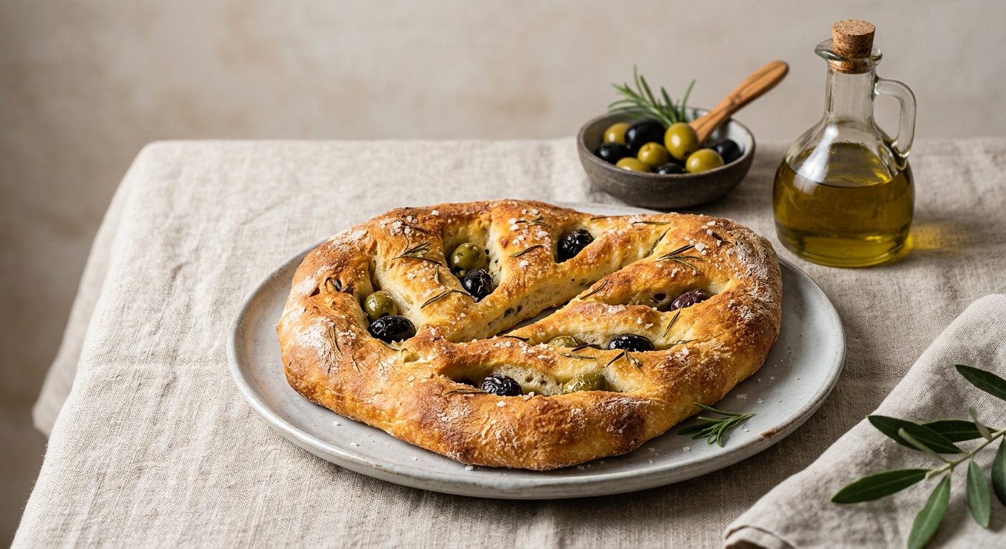 Fougasse aux olives