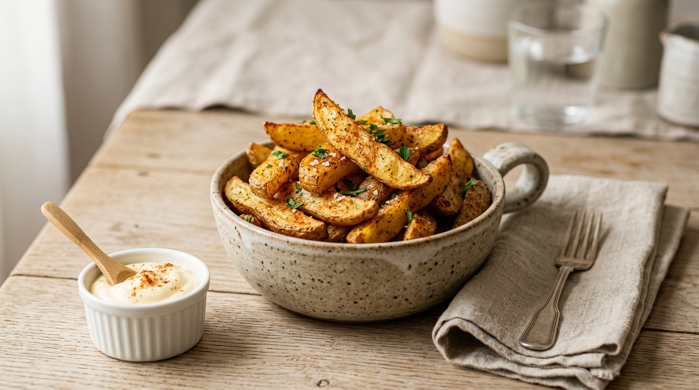 Frites au four maison