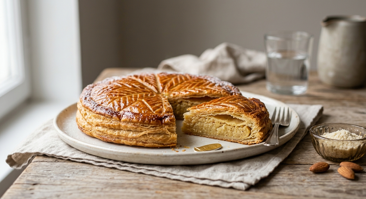Galette des rois à la frangipane