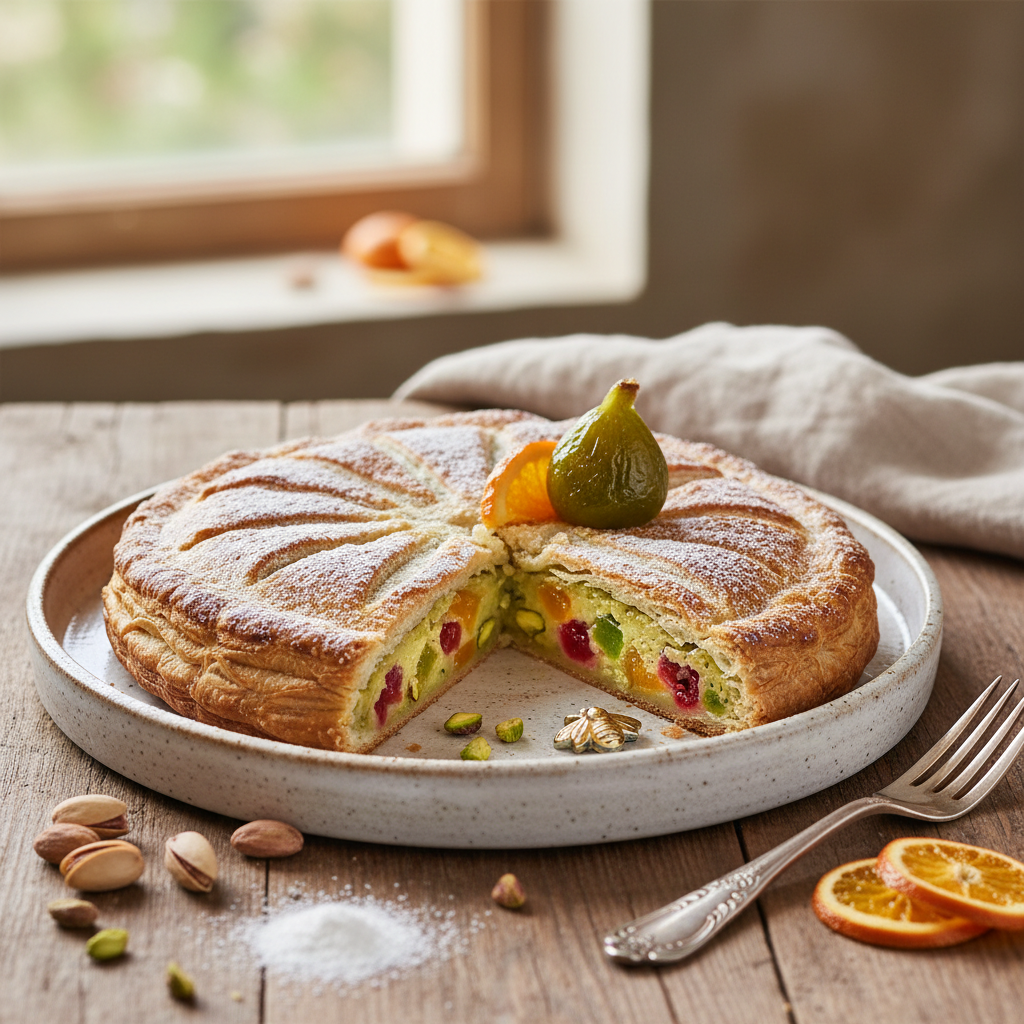 Galette des Rois de Sicile (hommage à la France)