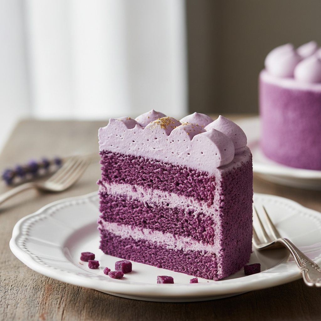 Gâteau à l’ube