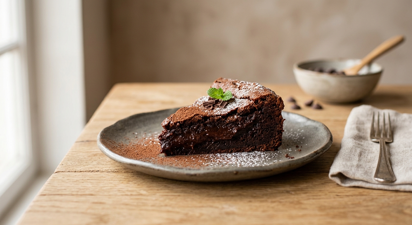 Gâteau au chocolat fondant rapide