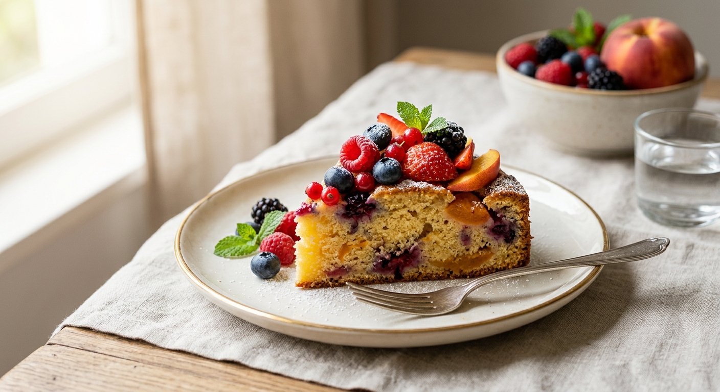 Gateau aux fruits de saison