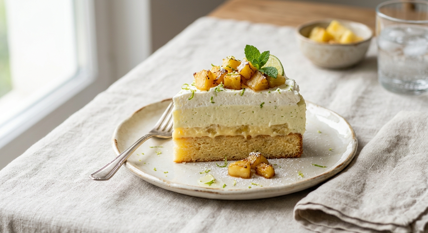 Gâteau brésilien à l'ananas