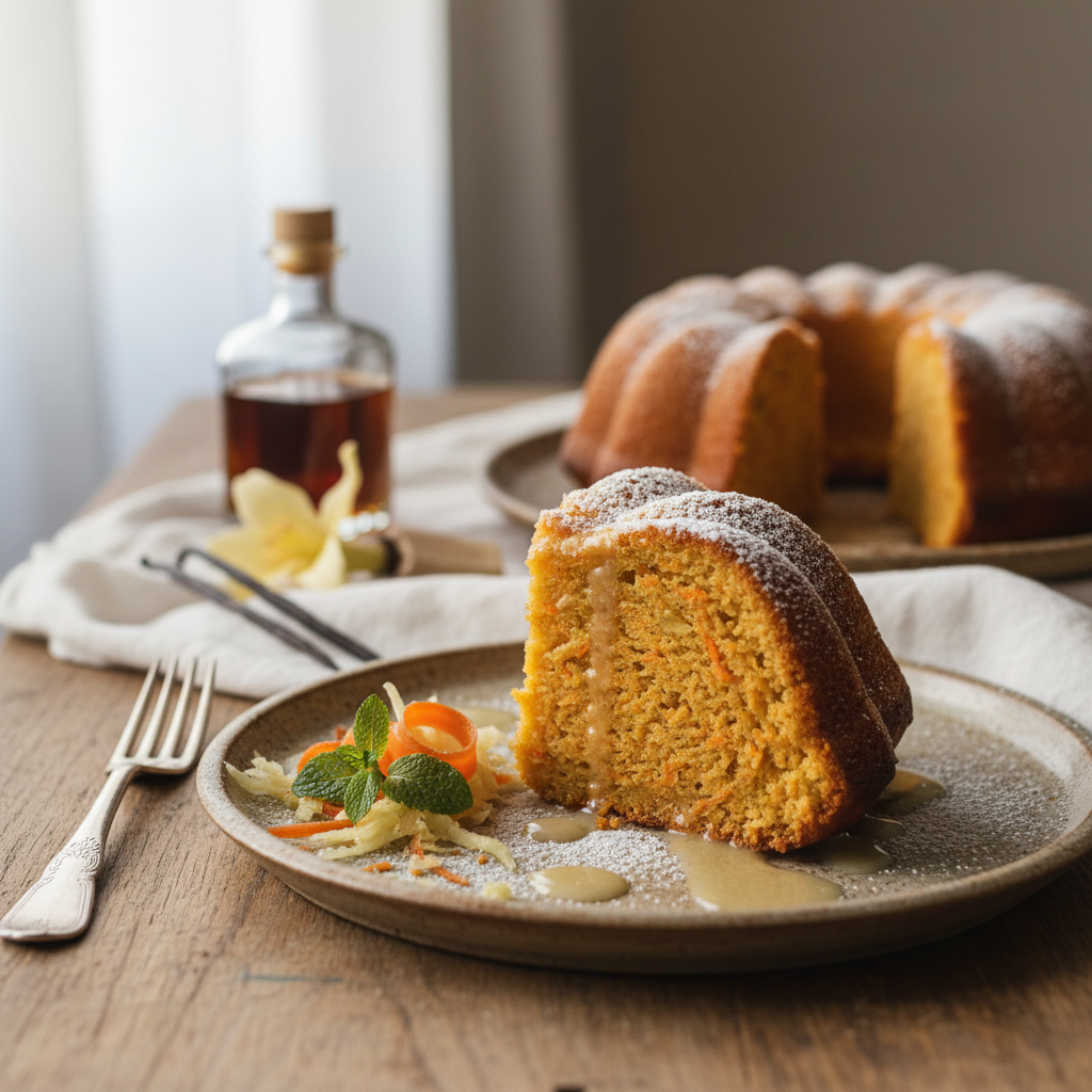 Gâteau de chouchou et carotte
