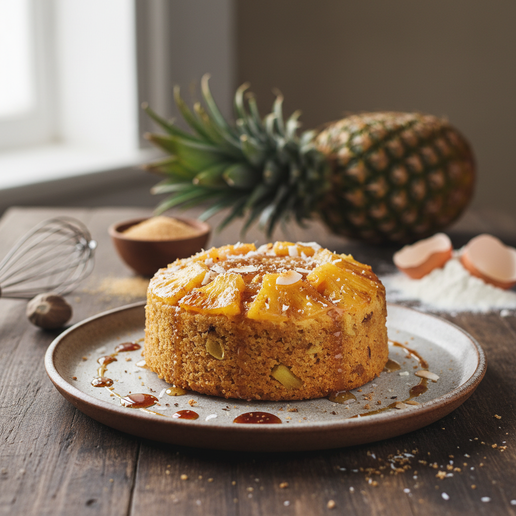 Gâteau de fruit à pain à l’ananas victoria