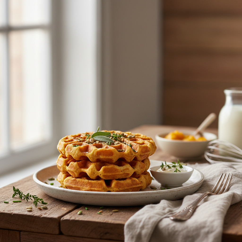 Gaufres à la butternut