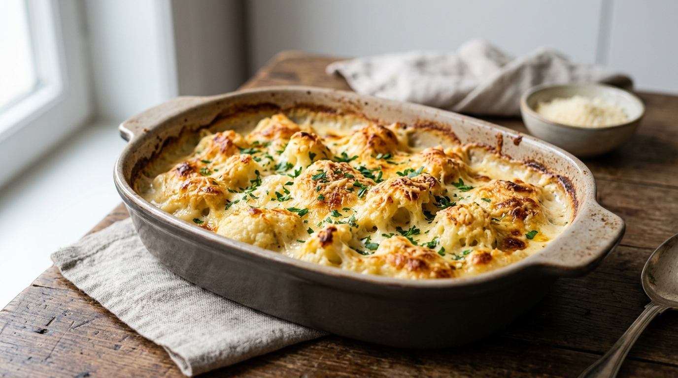 Gratin de chou-fleur au airfryer