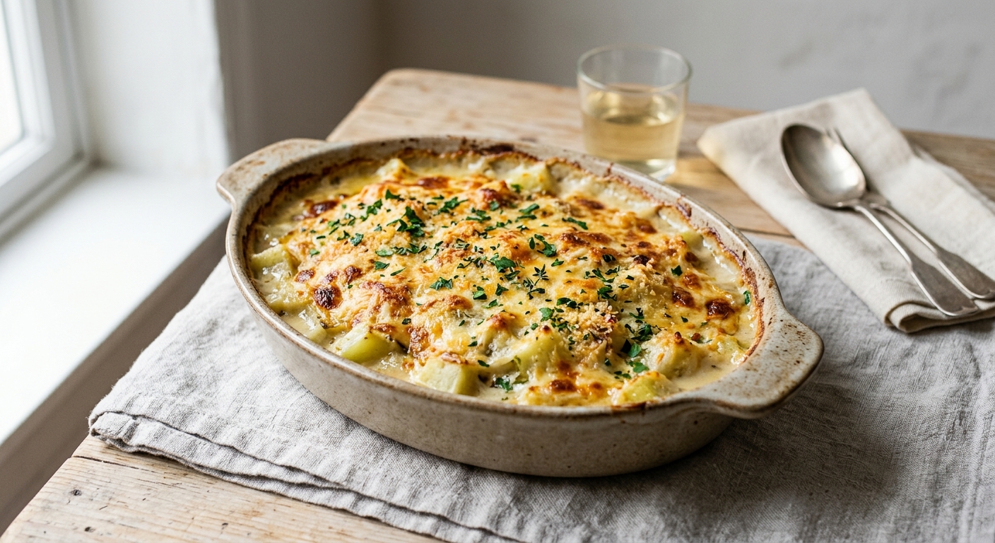 Gratin de christophines
