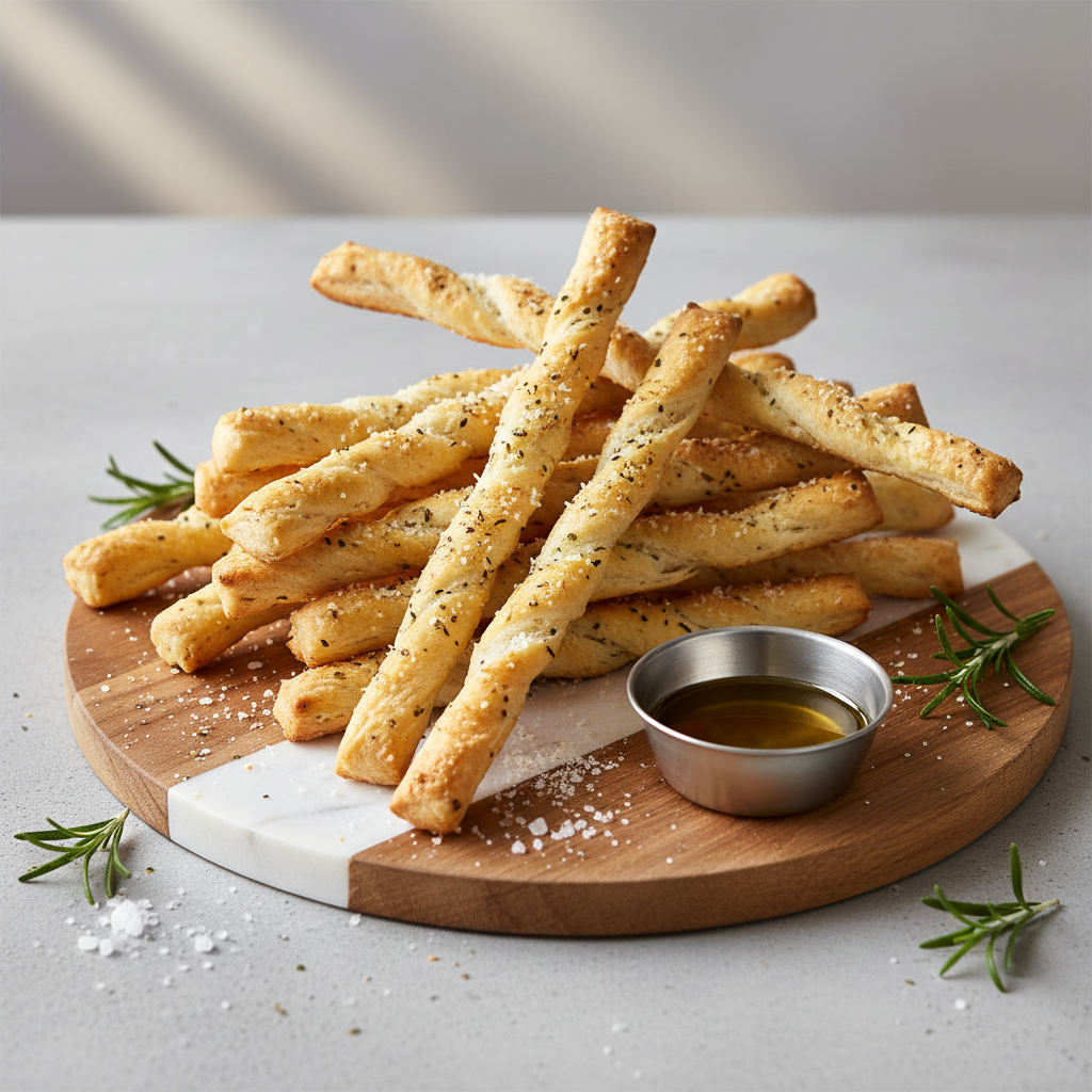 Gressins au parmesan