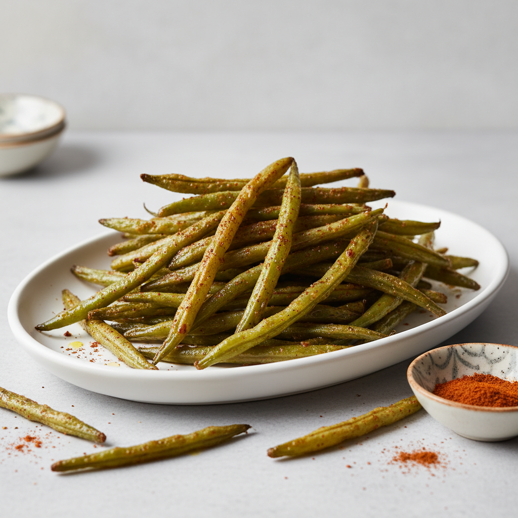 Haricots verts croustillants Airfryer
