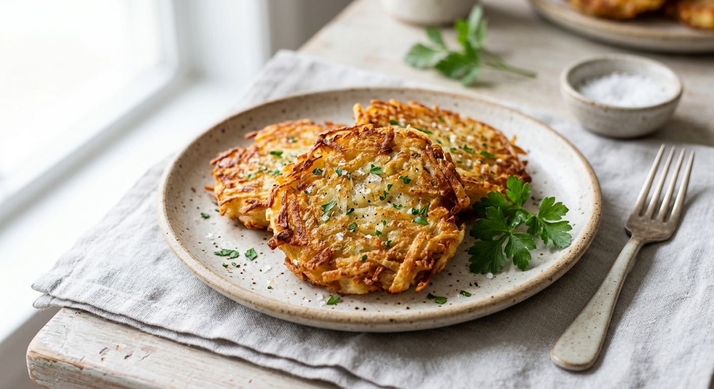 Hash brown - galettes de pommes de terre râpées