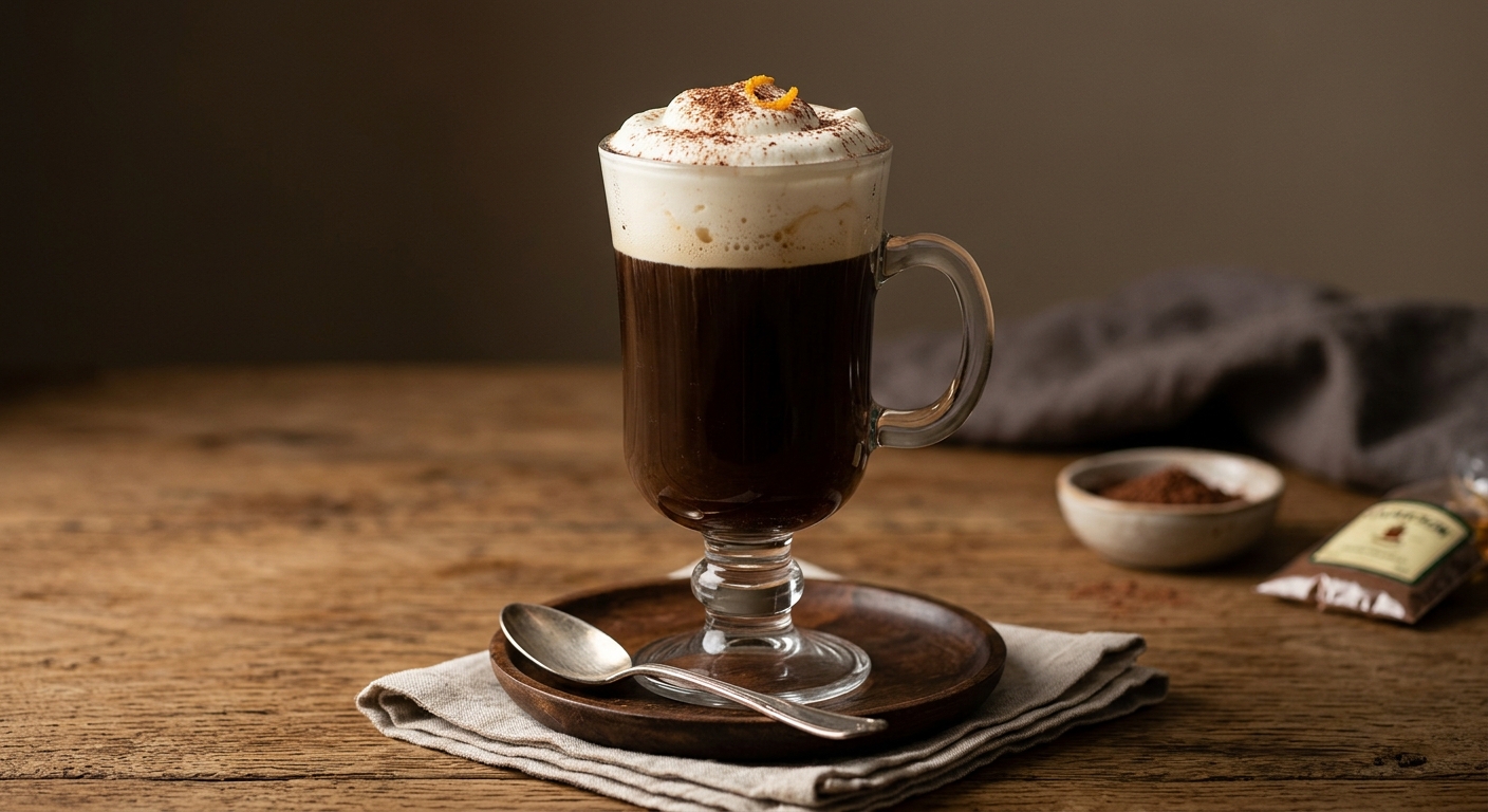 Irish coffee ( Irlande )