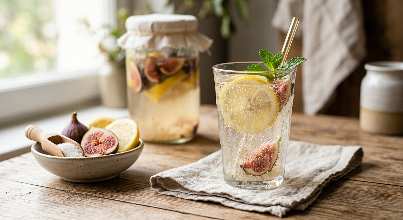 Kéfir de fruits (type limonade à l'ancienne)