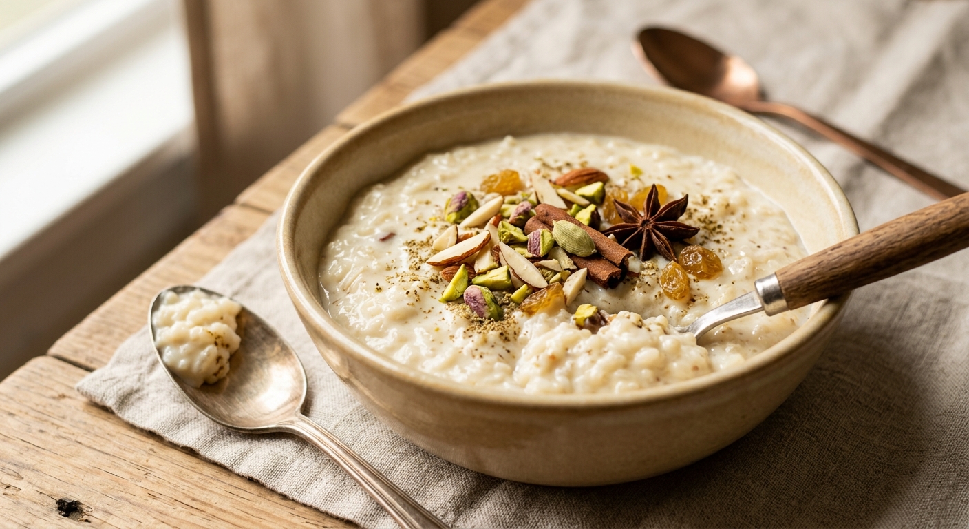 Kheer : le riz au lait parfumé aux épices du Népal
