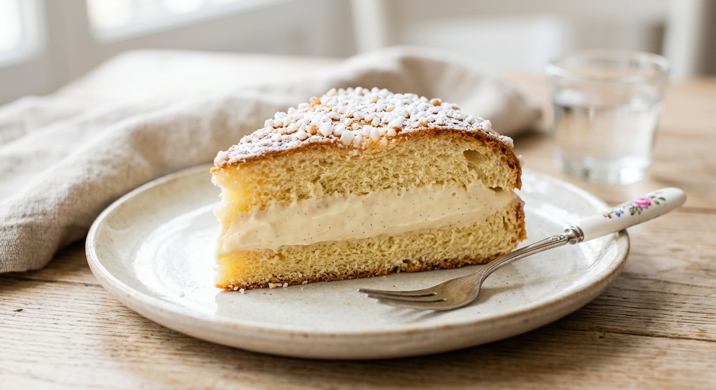 La tarte tropézienne de célestine