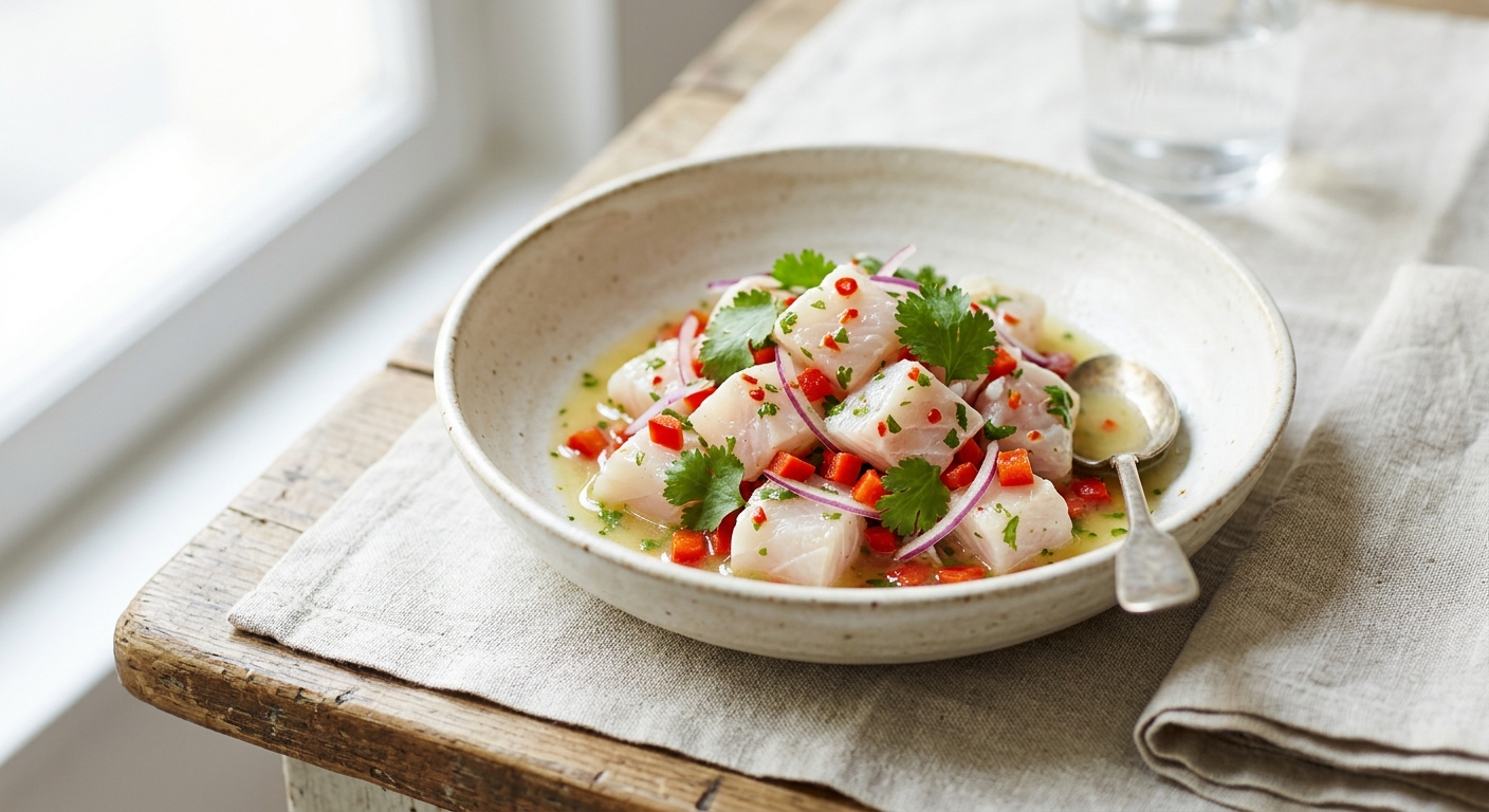 Le Ceviche revisité pour une fraîcheur assurée !