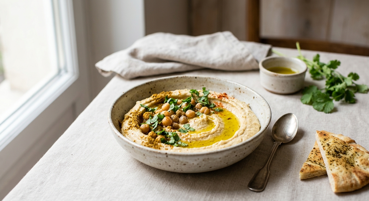 Le houmous de Aure Atika