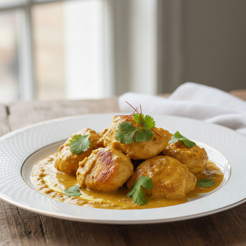 Le poulet au curry