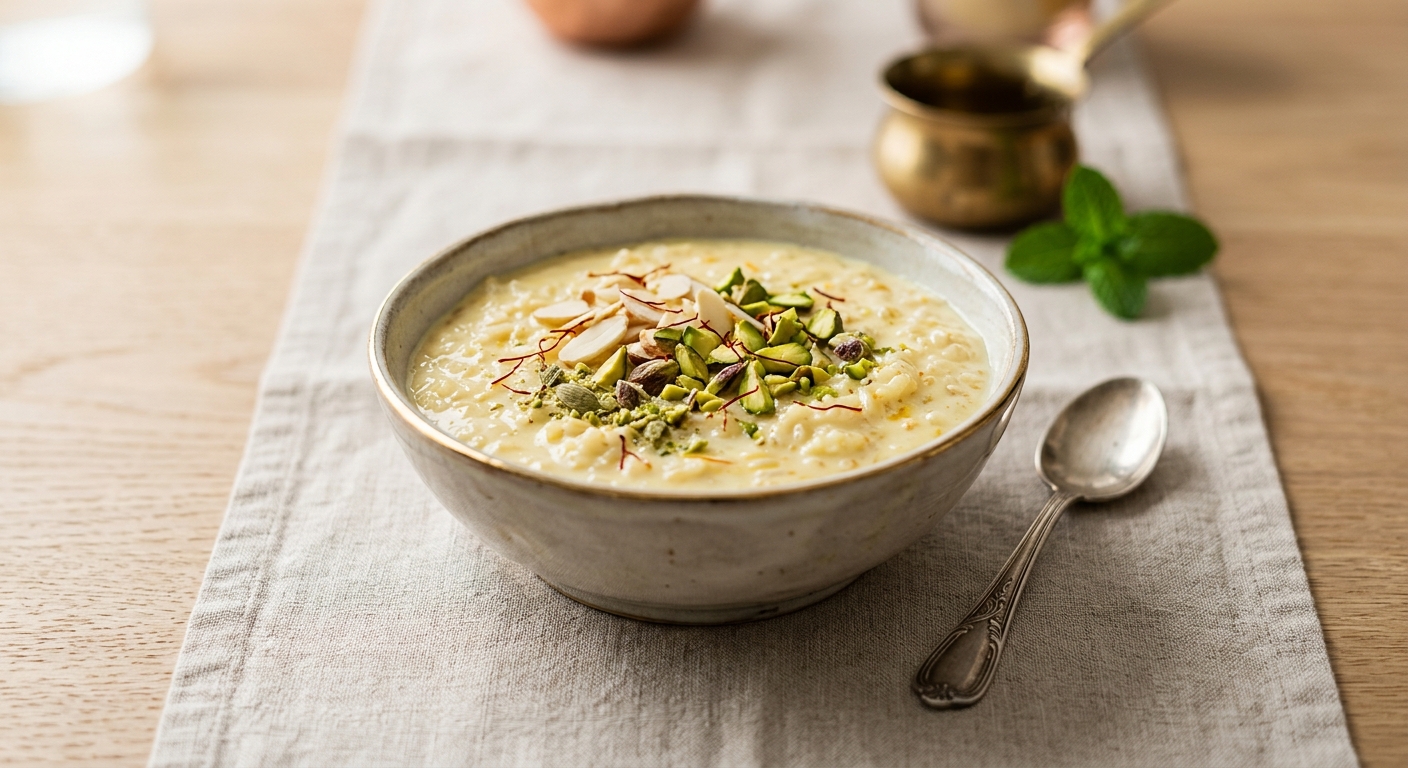 Le riz au lait des maharadjas (Kheer)