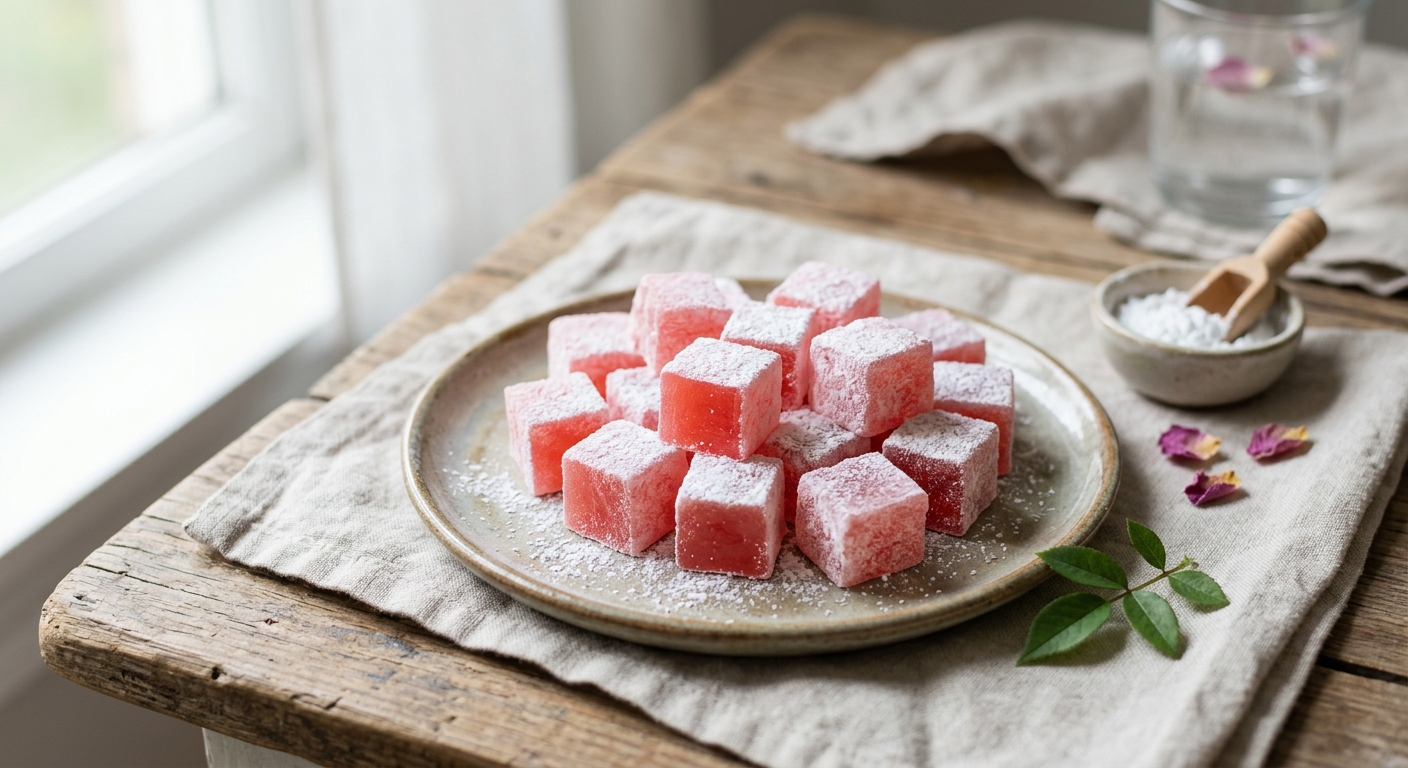 Loukoums à la rose